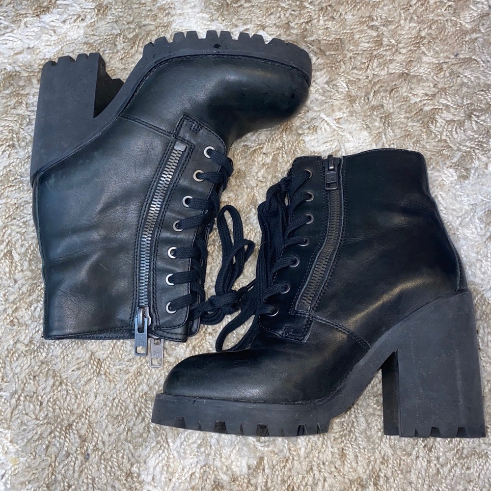 heeled booties